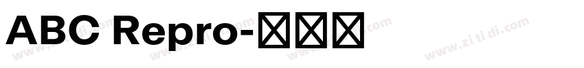 ABC Repro字体转换